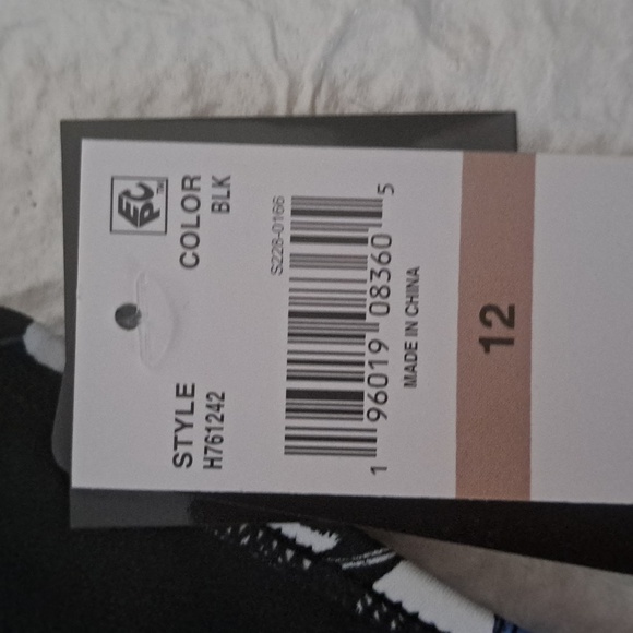 Island Escape Women's Tahiti Bikini Bottoms Swimsuit Black - Picture 10 of 11